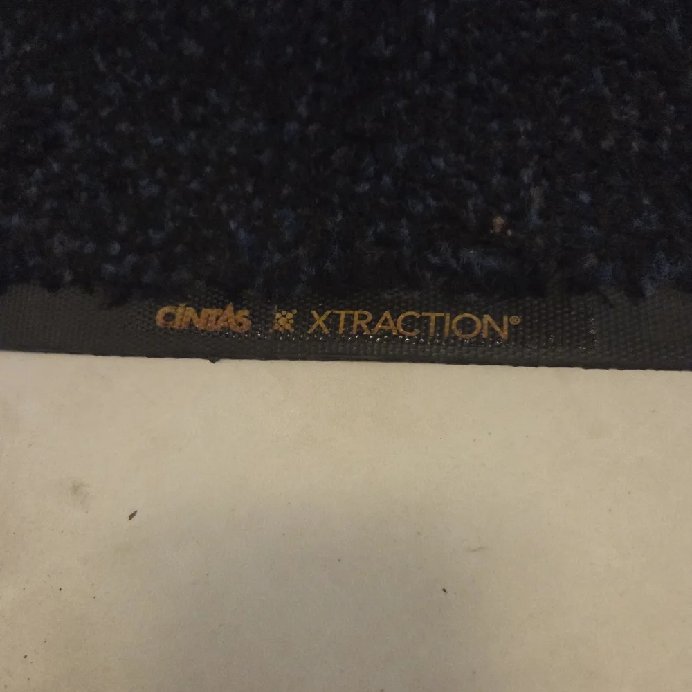 Black 3x9ft Non-Slip Runner Rug  Durable & Minimalist Entryway Mat